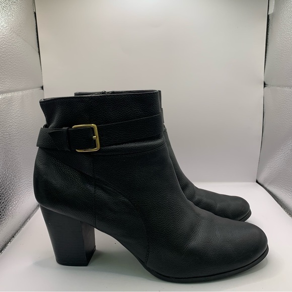 Cole Haan Shoes - Cole Haan Rhinecliff Grand OS signature ankle boot black soft leather heel 10.5B